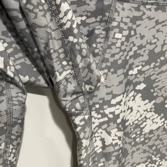 NIKE Dri-Fit Geometric Legend Poly Training Tights Gray Small - Picture 5 of 6